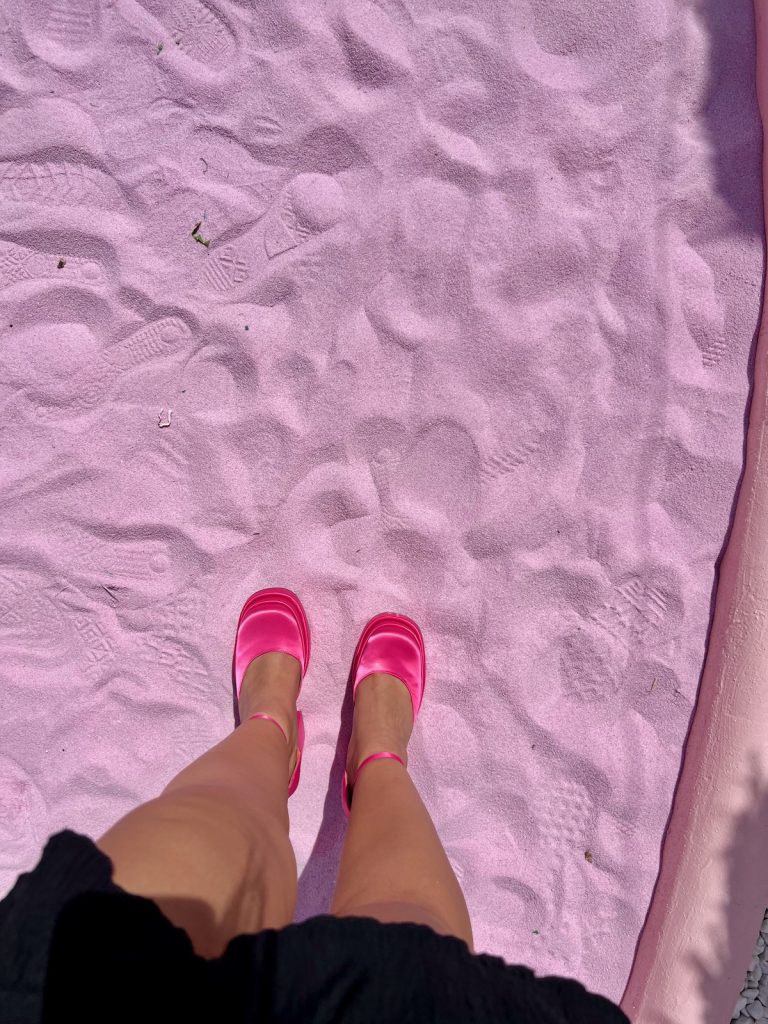 Pink Beach in Amsterdam